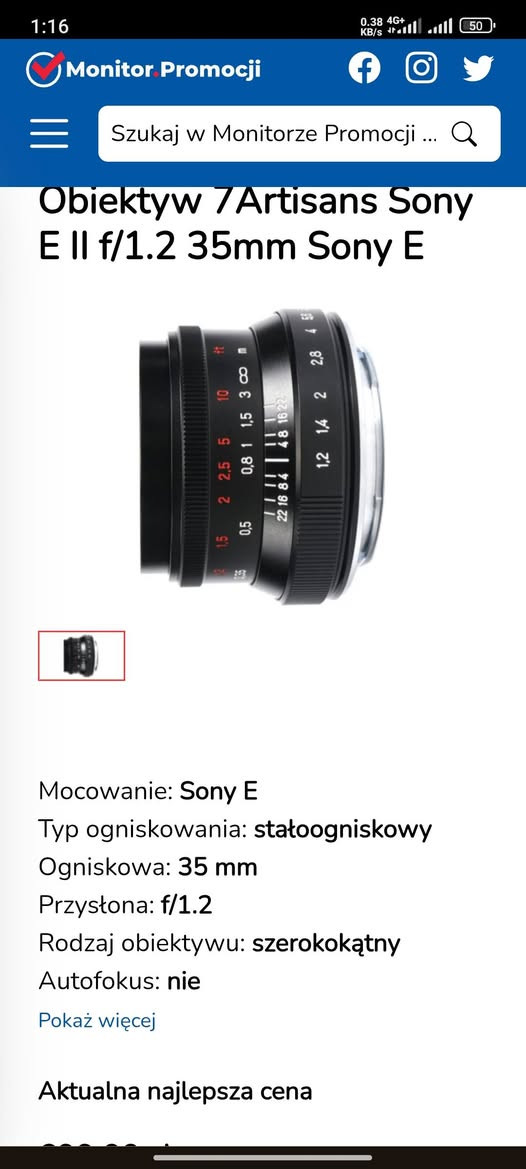 عدسة سوني 35mm f1.2


**إذا كنت صاحب هذا الإعلان وتريد حذفه لأي سبب، رجاءا أرسل رسالة إلى الدعم الفني**