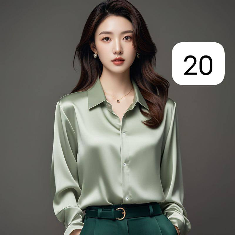 قميص ستن نسائي جملة فقط سعر الدرزن 48 الف كمية محدودو التواصل على الوتساب ***********
