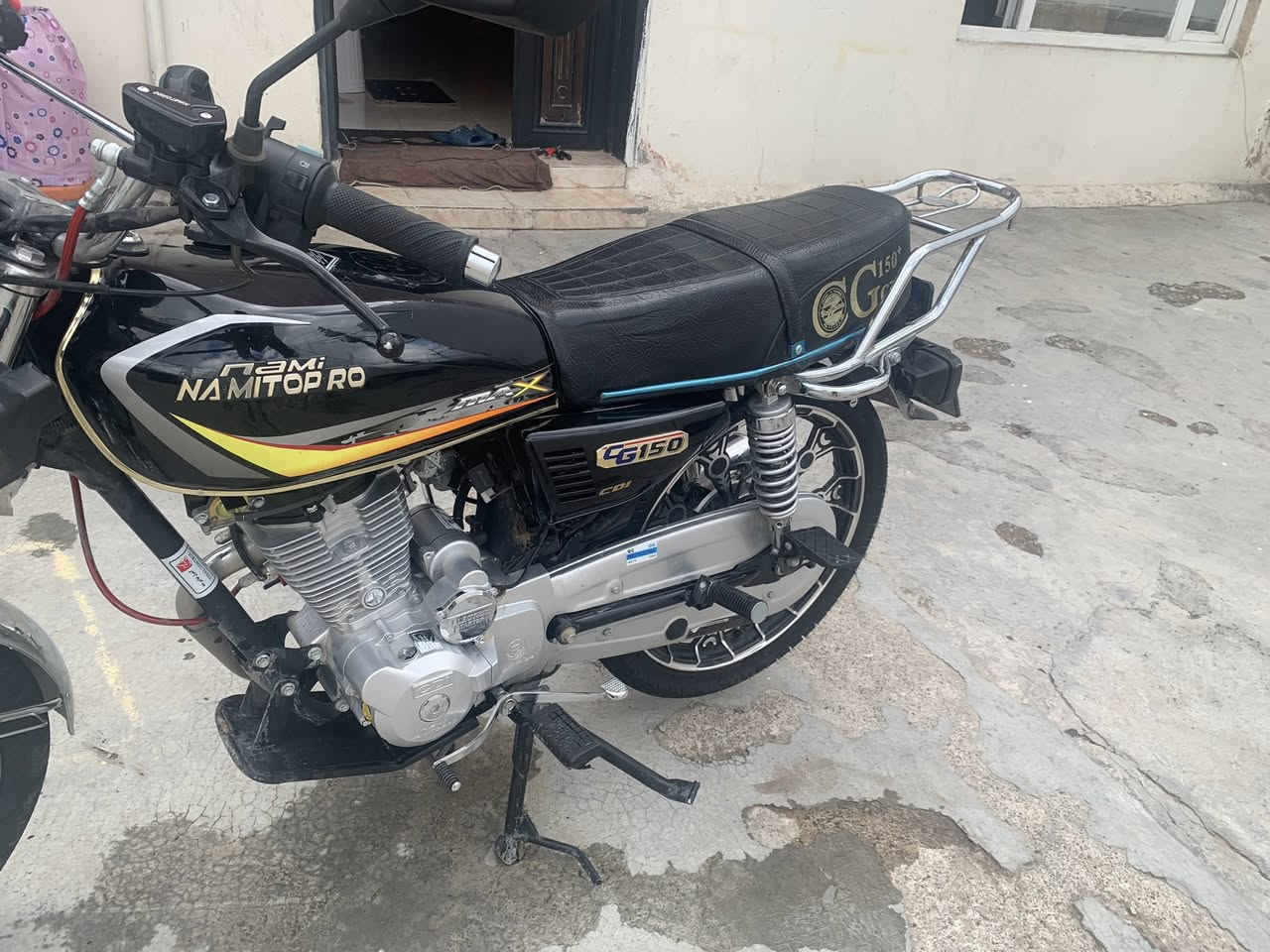 دراجه نانو برو موديل2025 محرك 150 مابيه اي عيب  محرك برغي واحد مامفتوح شرط الفحص العيب الوحيد الويل الخلفي يراد تبديل فقط  استخدام الدراجه 8 اشهور
السعر 550 التواصل على وتساب  ‭٠٧٨٧ ٦٨٢ ٤٩٣٥‬ المكان سليمانيه منطقه شهيدان زركته
