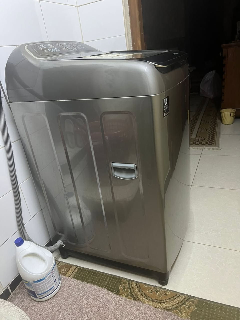 غساله سامسونك فول جديده ١٥كيلومع الضمان السعر ٢٥٠الف دينار الرقم ***********بغداد الدوره شارع ابو طياره
