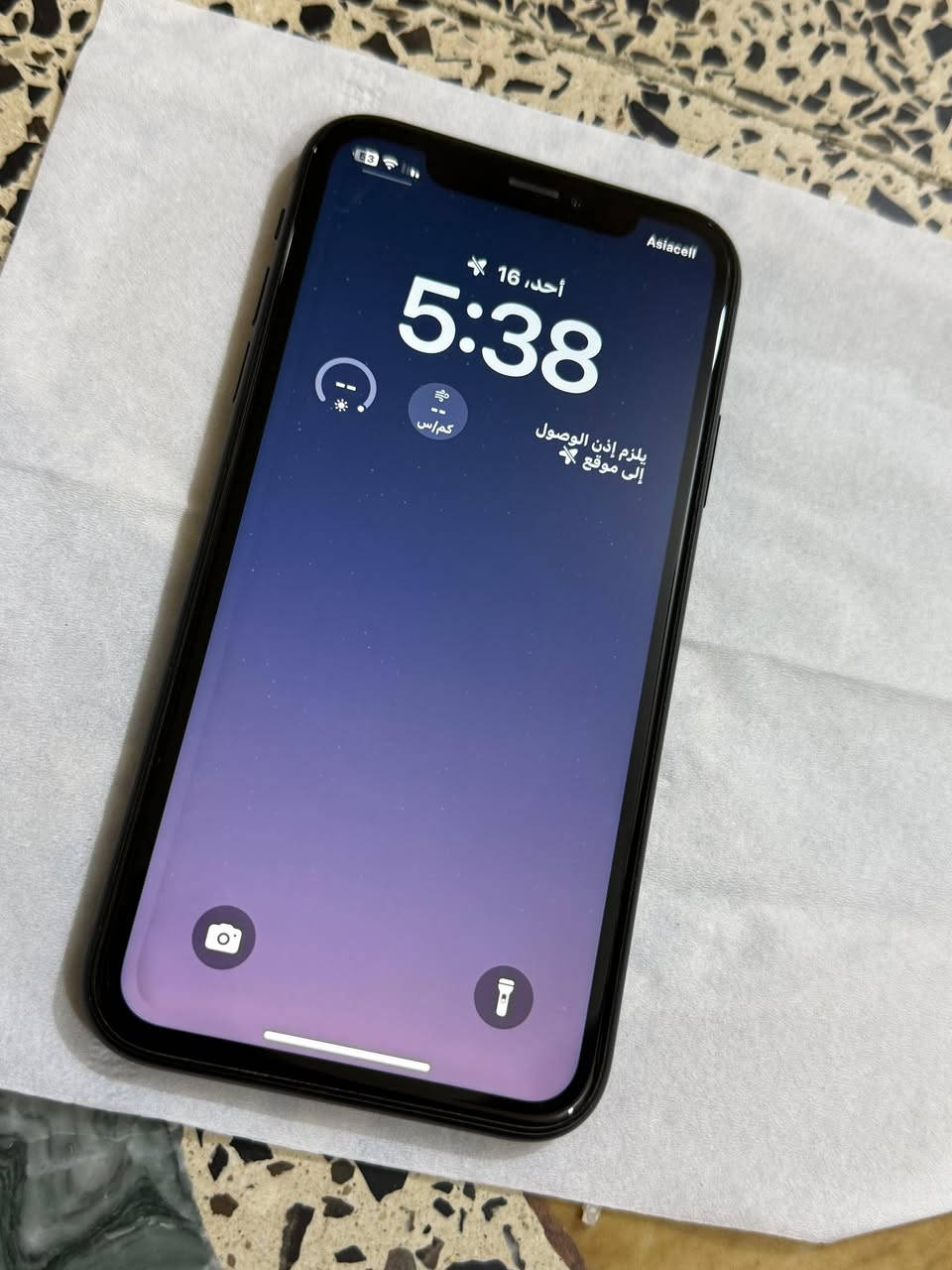 ايفون XR
الذاكرة 128

بطارية 83

نموذج m

وتر بروف مامفتوح ولا داخل تصليح

السعر 210 وبي مجال

للتواصل واتساب ***********
