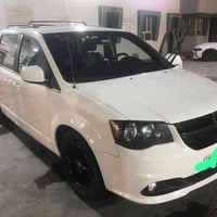 مكلف بلنشر خاص مااجاوب *دودج كرفان 2020*  لون ابيض للبيع  رقم بغداد ال...