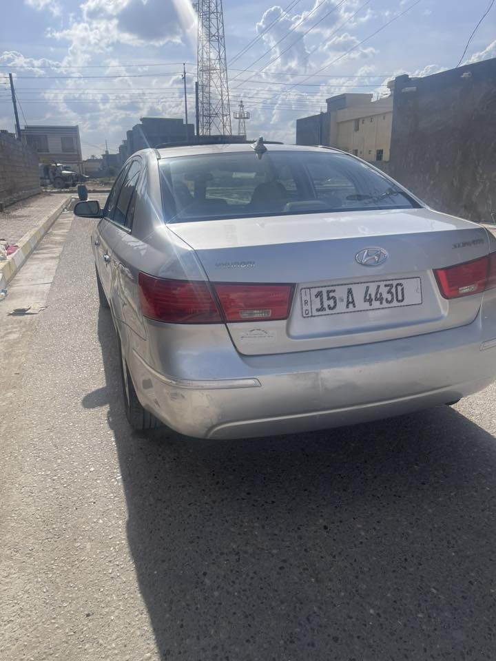 سوناته 2009 امريكي مكفوله من الحادث والصبغ عدا نص الجاملغ الامامي صبغ فول مواصفات محرك 2400 جديد كير جديد سياره ما ناقصه شي مكاني الانبار الكرمه سعره 125 وبيه مجال بسيط  ***********
