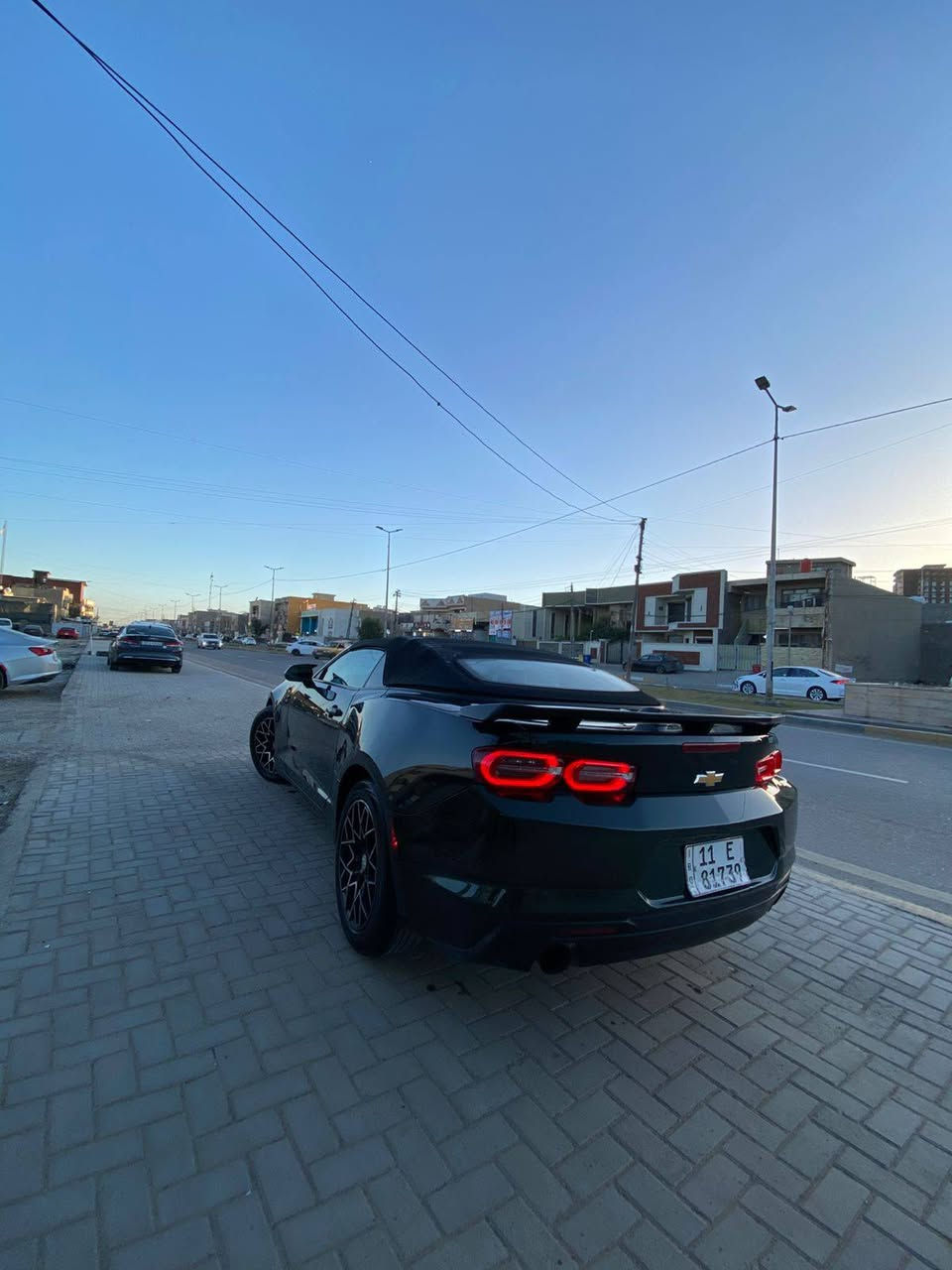 للبيع او مراوس كمارو ٢٠٢٠  rs  لون زيتوني مميز فول مواصفات كشف محرك ٦ سلندر كير اوتو حادثه جاملغ وبنيد بيه ٤ قطع صبغ  وتعمير  بل لغد سياره تخبل تخم تاير باتري تبريد ثلج رقم بغداد الجديد هزه جديده تحويل ثاني يوم السعر ١٣٥ وبيه مجال مكان بغداد حي الحسين ***********
