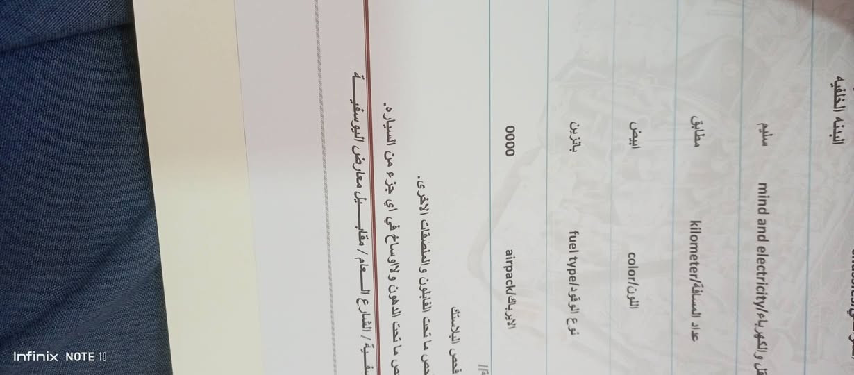 السلام عليكم ورحمة الله وبركاته النترا ٢٠١٨ امريكي سليمانية هزة ورقم وسنوية كله جديد  نص فول مواصفات مكينة وگير وتبريد وتدفئة كله كفالة تخم تاير جديد صدر درجة اولى  حادثها الجاملغات الخلفية اثنينهن وجدا خفيف و موضح بالسونار البنيد بيه صبغ بالعراق بدون حادث مكفولة من الدواخل السيارة جديدة بمعنى الكلام السيارة ماشية ١١٦ و سعرها ١١٢ ورقة بيها مجال بسيط مكاني بغداد اللطيفية رقم الهاتف *********** و ***********
