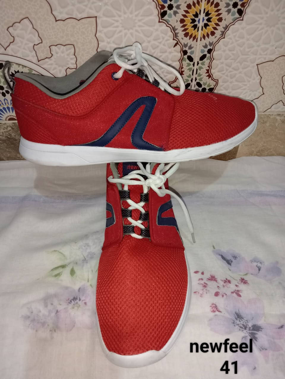 للبيع سبرديلات ماركات 🔥
Nike - Jordan - Zara - Newfeel - Cofra...
المقياس: 36.5 حتى 43
الحالة:جيدة جدا 
 
شيشاوة |
للتواصل الخاص او الواتساب 0771671214


**إذا كنت صاحب هذا الإعلان وتريد حذفه لأي سبب، رجاءا أرسل رسالة إلى الدعم الفني**