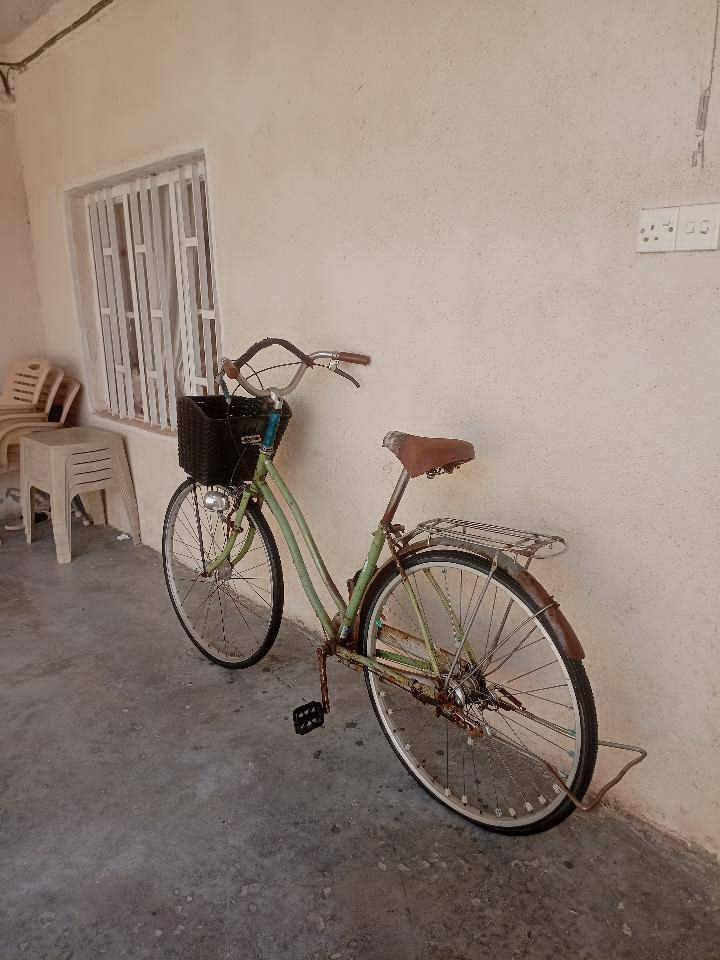 باسكل بناتي
حجم 27
باسكل رمبا 
صبغ ابلادي ما مصبوغ 
مع سيبايا 
مع رقم
مع سله 
ما امبدل بي شي 
سعره 75الف وبي مجال بسيط حك الجيه 
الرقم ***********واتساب أو ماسنجر
