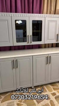 كاونتر تفصال داخل المنيوم بلوك خارج HDF مرمر  كوارتز التفاصيل بالفديو ...