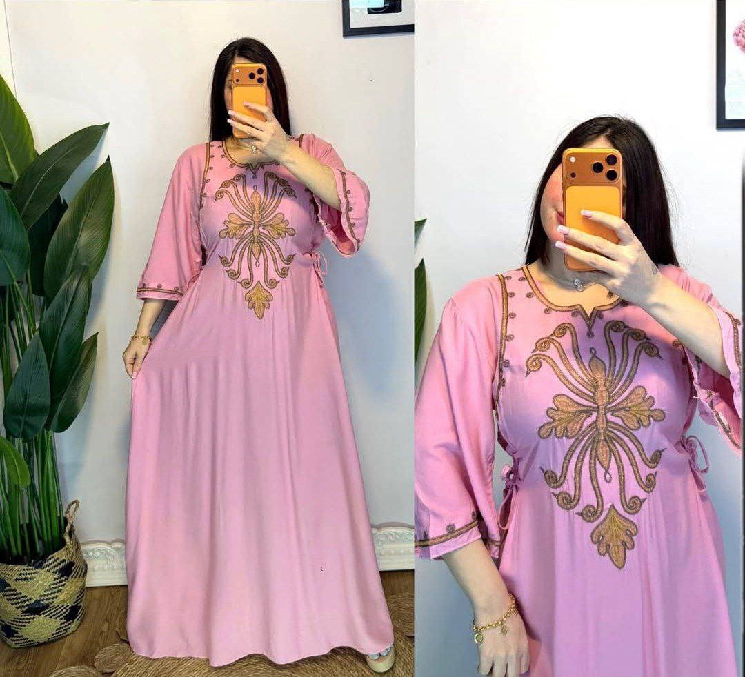 دشداشه نسائي دبل كلوش تطريز  😍
https://t.me/+A4qq-wdbwmxhYWIy
الخامه كشمير ايطالي اصلي 💯

القياسات من 2XL الى 5Xl  

سعر الدرزن 12 قطعه 85 الف  
الدرزن يجي 6 الوان 4 قياسات استندر


**إذا كنت صاحب هذا الإعلان وتريد حذفه لأي سبب، رجاءا أرسل رسالة إلى الدعم الفني**