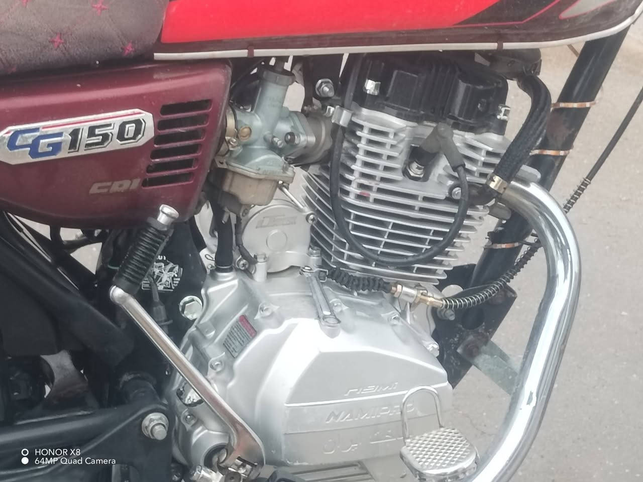 السلام عليكم ماطور نامي برو موديل 20محرك شرط مامفتوح لاصرف لابخار كهربائيات سلف شغال كامله ماطور مثل ماموضح كدام العين جاهز من كلشي ونضافه كدام العين سعر 450وبي مجال للطيبين موشراي لاتكسر بحلال العالم [***********]
