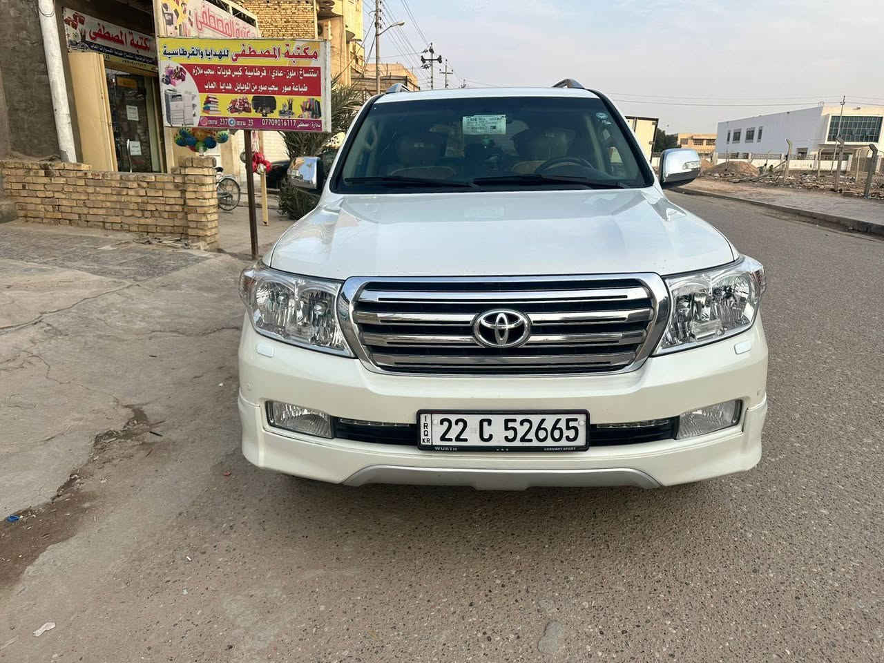 لاندكروز ((2011)) ستينية ✅

ماشية 204 ألف كيلو حقيقي

فول مواصفات، معروفة مواصفات الستيني

🛑—مكينة كير مكفول—🛑

GXR V6

المواصفات:

– محرك V6

– كيرر أوتوماتيك

– دبل ثقيل وخفيف

– نظام نزول من المرتفعات

– مانع انزلاق

– تحكم بالمقود

– كروز كنترول

– شاشه

– كاميرا خلفية

– حساسـات أمامية وخلفية

– بصمة تشغيل

– فتحة سقف
-طخم دنلوب ابو الخطة

-تبديل منظومة بريك كاملة
عند مصطفى الكردي

-سرفس كامل على السيارة

ملاحظات:

السيارة بيها دعامية مبدّله
اثر شخوط

رقم أربيل – باسمي السيارة

🛑— السعر 335 ورقة وبيها مجال بسيط —🛑

📍 العنوان: ميسان / العمارة/ النهاوند

📞 للاستفسار: ***********
