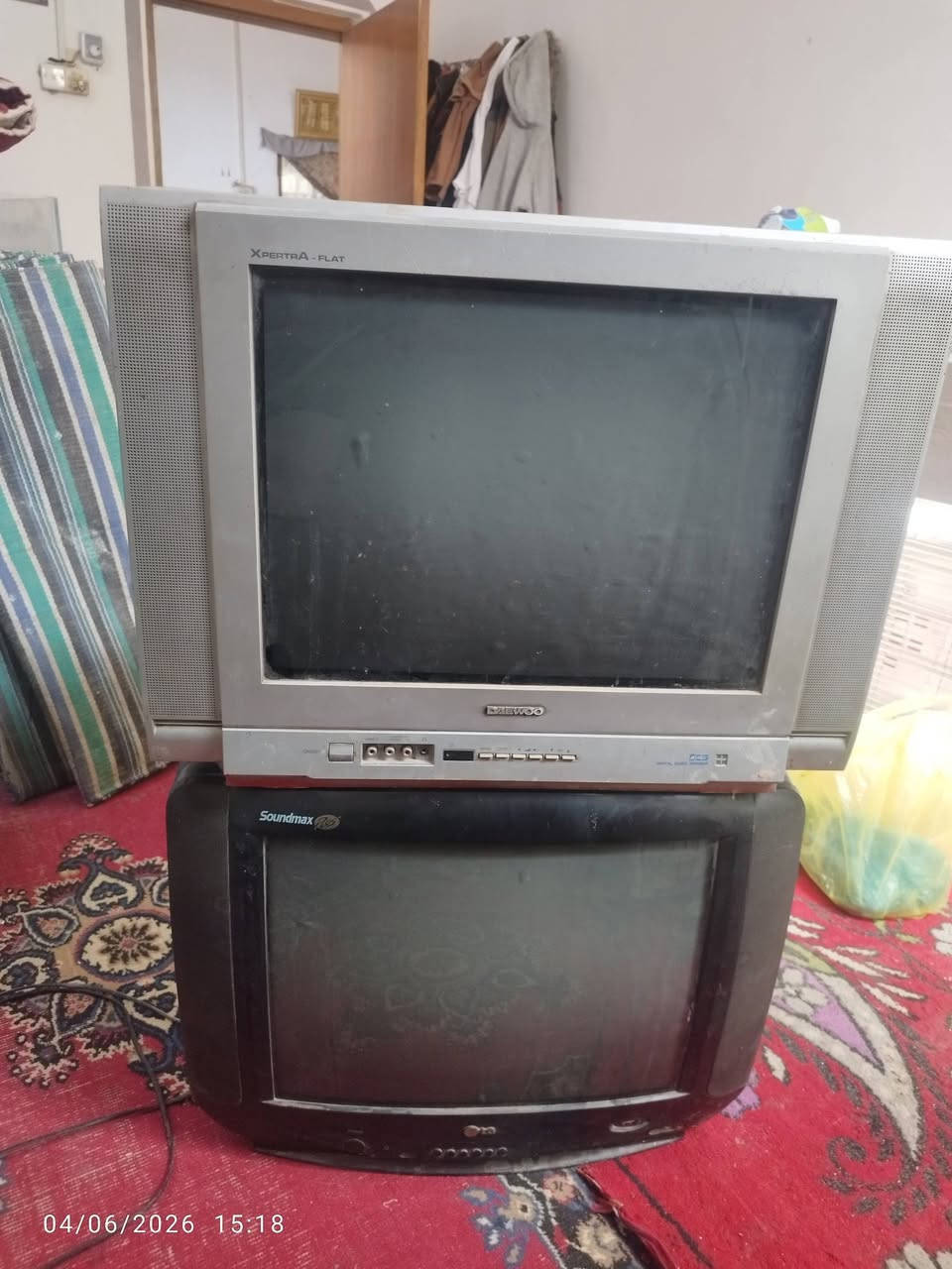 تلفزيونات 2 شغالات عل فحص الواحد 25
***********
