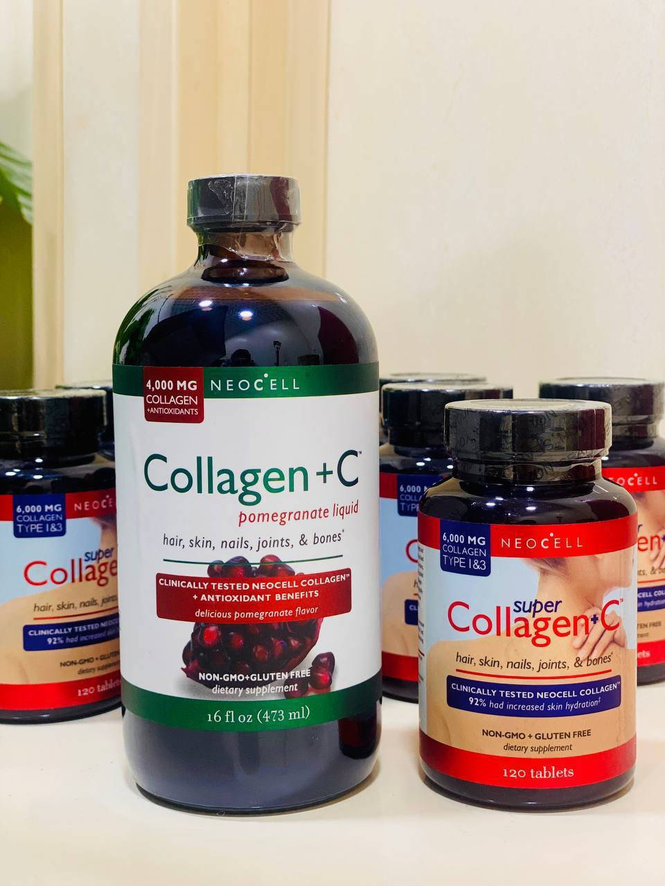 🎀عرض خاص🎀 عرض الكولاجين الامريكي🇺🇸💯 
للبشرة والجسم والشعر والاضافر والعضام والغضاريف ويقلل تجاعيد وينطي نضارة يتكون من شراب الكولاجين + حبوب الكولاجين 

1♦️حبوب سوبر كولاجين  
نوع 1 و 3 + فيتامين سي 🔥من NEOCELL الامريكيه 🇺🇸🇺🇸 تعويض نقص الكولاجين الناتج عن التقدم بالسن في البشره والشعر والبشرة والأظافر والمفاصل والعظام
♦️ زيادة ترطيب الجلد 92% عبر الدراسات الاكلينيكيه 
غير معدل وراثيا + خالية من الغلوتين
♦️مكمل غذائي
♦️التمتع بالمفاصل الصحية
♦️يعطي اشعاع ونضارة الجلد
♦️ضمان عظام صحية
♦️تقويه وتغذيه العظام والشعر 
♦️ الفيتامين سي يرفع مناعه الجسم 

2♦️كولاجين شراب الرمان مع فيتامين C
من افضل المنتجات في تقليل تساقط الشعر واعطاء نضارة للبشرة وتقوية الأظافر وهو من اكثر المكملا مبيعاً في امريكا والعالم♦️
♦️فوائد مشروب الكولاجين :
يشد البشرة ويعطيها نضارة ومظهر شبابي مبهر • 
مقوي للمفاصل والعظام
يعطي الجلد والشفتين مظهر الامتلاء ويقلل من عمق الثنايا والتجاعيد 
يقلل من خطوط وتشققات الأقدام والهالات السوداء حول العينين
منشأ العرض امريكي 🇺🇸💯
🚘 يوجد خدمة توصيل لجميع محافظات العراق ٤ الاف 🚘


**إذا كنت صاحب هذا الإعلان وتريد حذفه لأي سبب، رجاءا أرسل رسالة إلى الدعم الفني**