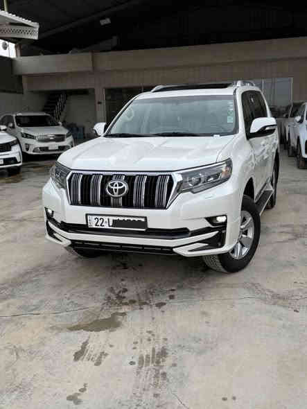 الحسن لتجاره السيارات
العنوان - واسط الزبيديه 

رقم اربيل سنويه جديده 
تيوتا برادو 2018 TXL 
محرك 6 سلندر 
دبل تانكي وقود 
مري شفط 
فتحه سقف 
هوك خلفي 
زراك لايت ولايت اسود 

سياره كلش جديده ومكفوله عدا بارد 
موضح بلسونار 

تخم تاير جديد 

ماشيه 107 حقيقي 

السعر 395 $ مجال بسيط 

‭0782 232 2335‬
