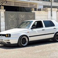 كولف1995 مشروع  تعديل ومكملت المشروع  السيارة جديدةجدا بدون قطرة معجون...