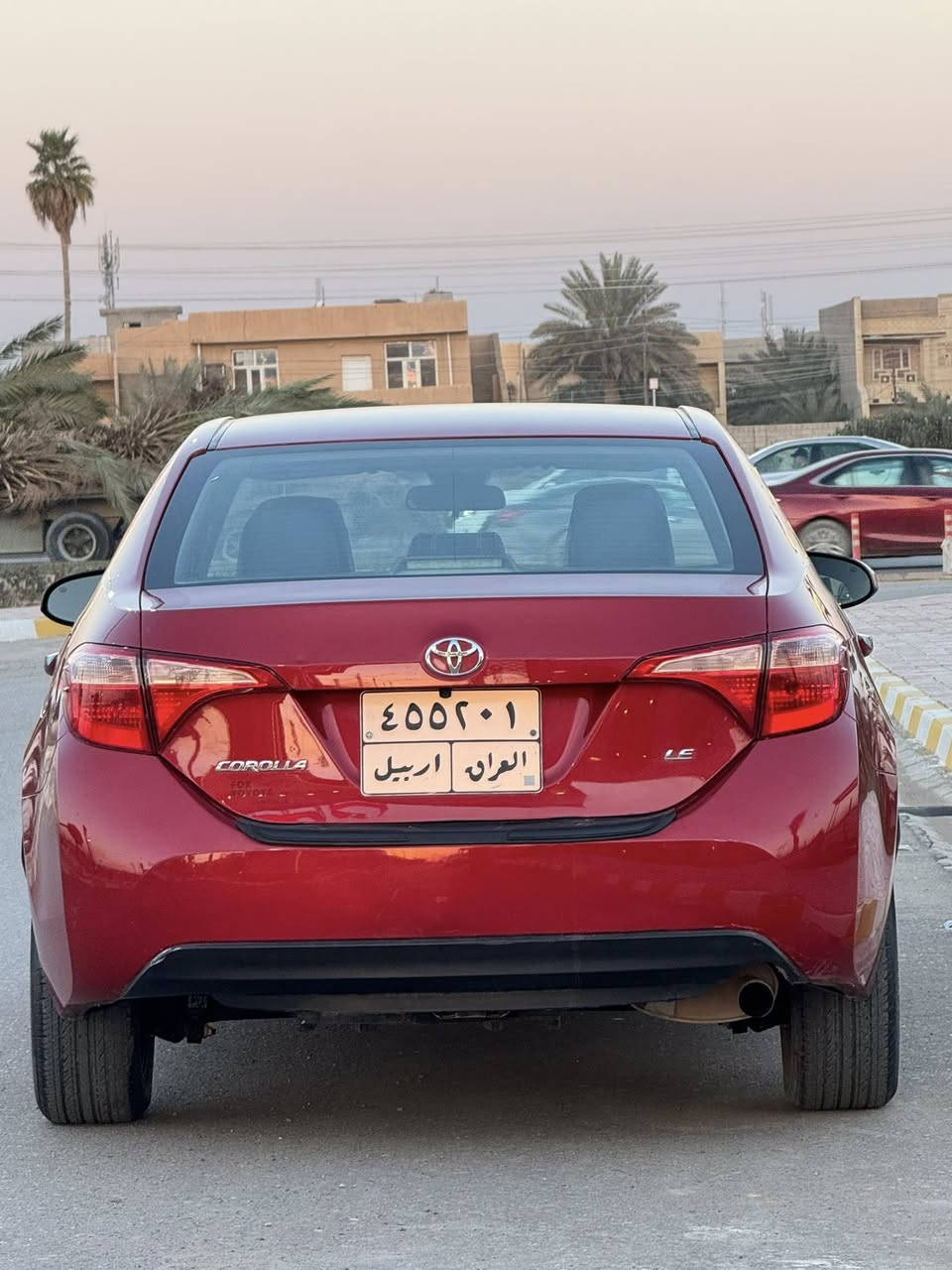 السلام عليكم .
كورلا موديل ٢٠١٨ LE 
كلين مابيها صبغ كفالة
بيها بارد حك شبر فقط 
محرك وكير كفالة
بدون دواخل وايرباك وشواصي سليمه
صدر جديد 
تايرات جدد

السياره احلى من الصور حيل

السعر 143
 وبيها مجال شي بسيط

العنوان : صلاح الدين تكريت
📞***********
