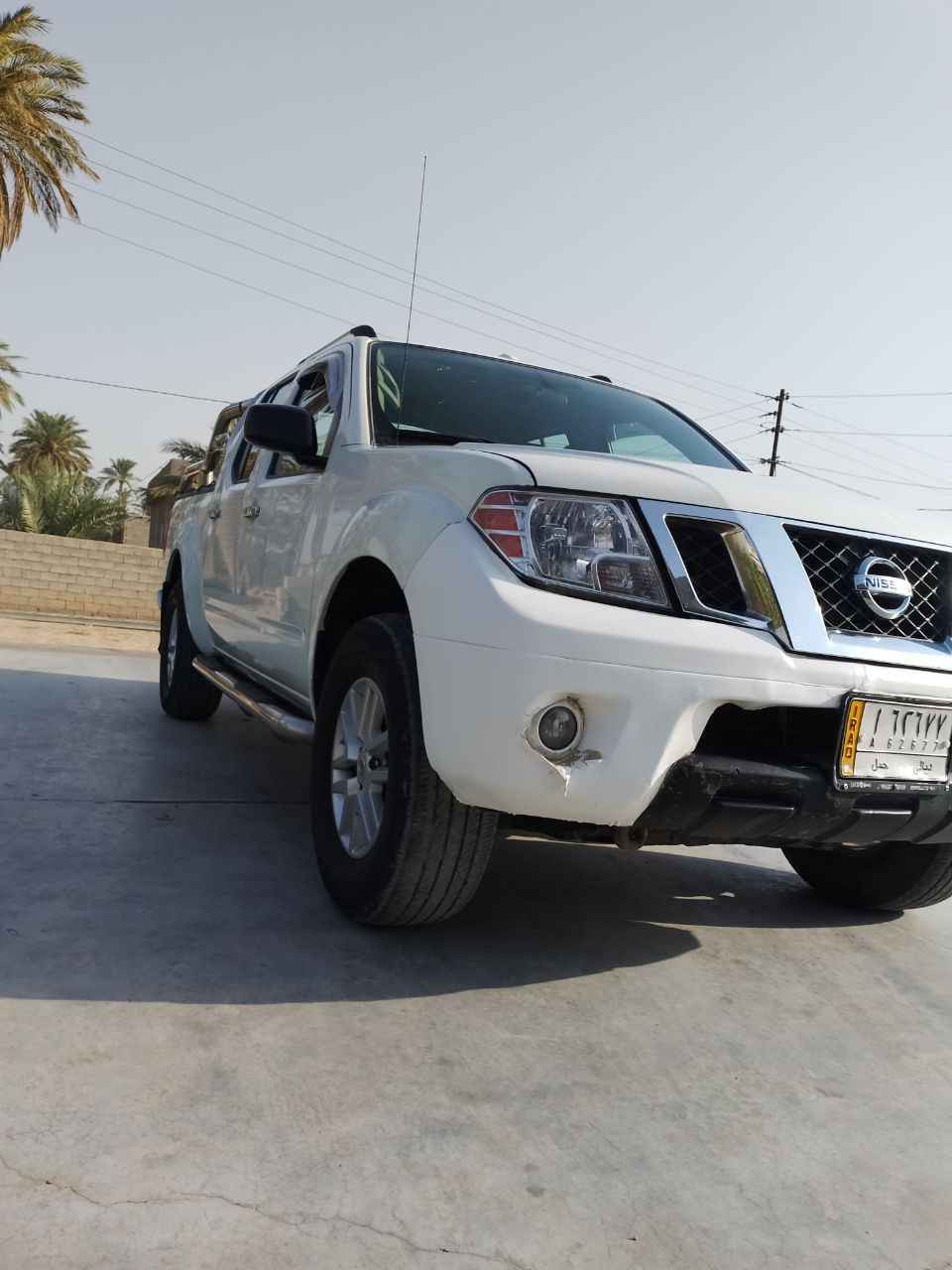 السلام عليكم سياره نيسان فرونتير للبيع موديل 2018 سياره خير من الله حادثها بنيد وجاملغ السياره ماشيه180 ميل سنويه مجدده رقم نكليزي السعر 152 وبيها مجال استفسار اتصال على الرقم التالي مكاني ديالى 
***********

*********** المقدادية, ديالى
