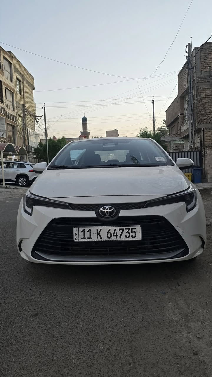 السلام عليكم
كورلا هايبرد 2025  رقم بغداد باسمي 

مكفولة حت بارد مابيها ماشية  15  الف  وقابل للزياده 
المواصفات 🌹🌹
فتحه 
بصمه 
رادار 
لد امامي 
تبريد قطعتين 
انظمة قيادة 
سايد بريك دكمه 
اوتو هولد 
وبقية المواصفات المعروفه 

للإستفسار   ***********  
السعر 155 وبيها مجال بسيط ان شاءالله 
مكان السياره بغداد حي البنوك
