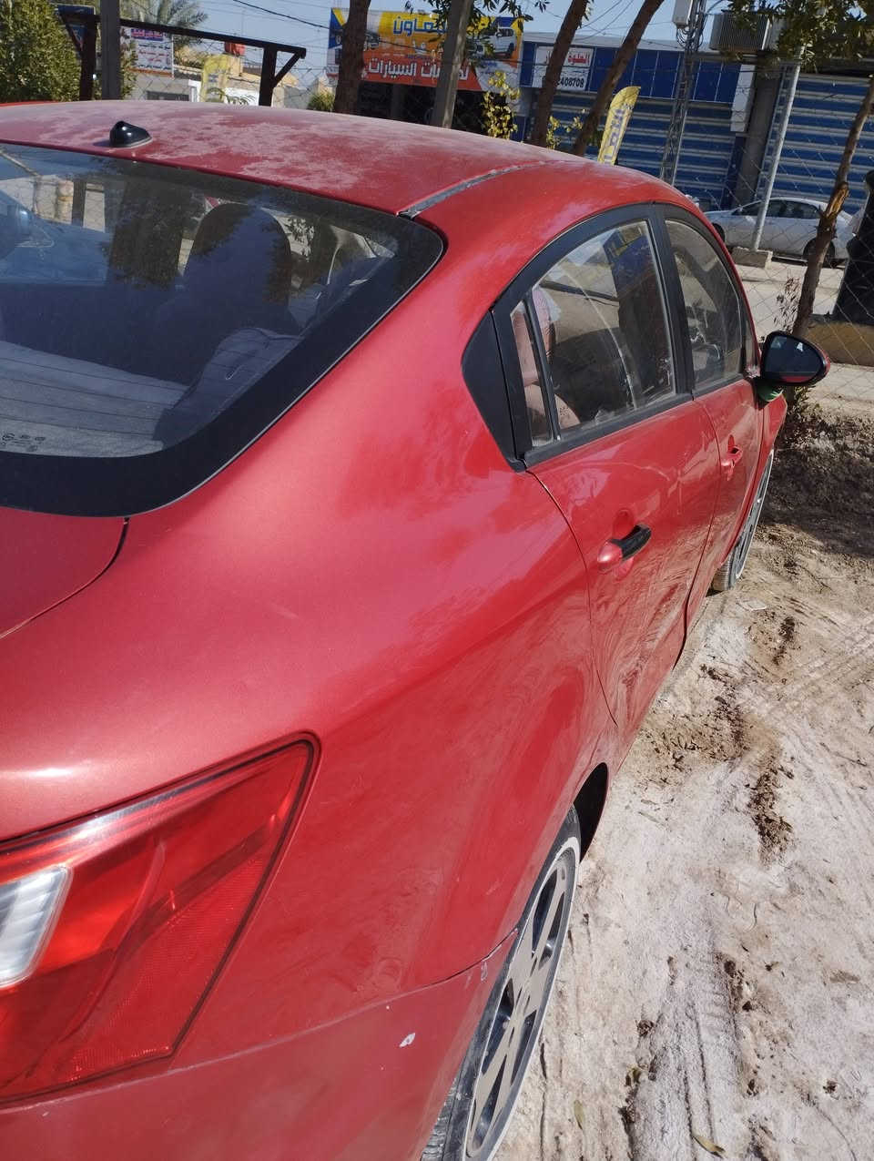 سلام عليكم
ريو 2013 خليجي مكينه 1600 رقم كربلاء بأسمي قطعه وحده رش فقط جاملغ امامي بدون معجون سياره مامتعوبه استخدام شخصي وشخوط خفيفه ماشيه 196 الف حداديه جديده ومكينه وكير كفاله تخم تاير جديد مكانهه كربلاء طويريج *********** سعرها 85$ وبيها مجال
