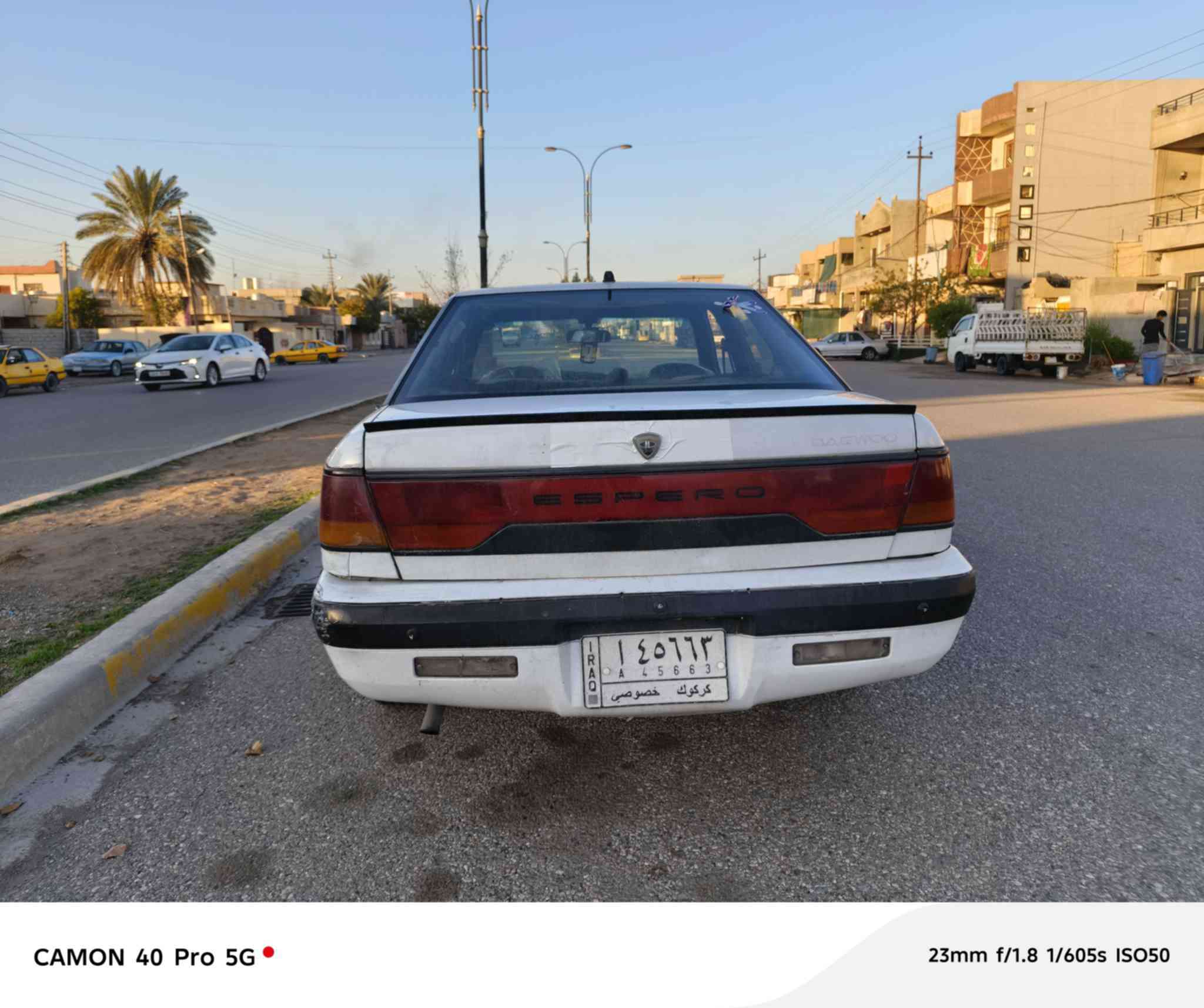 للبيع دايو اسبيرو موديل 1995 كير اتوماتيك رقم كركوك الماني سنويه عضم عاج وبطاقه بانزين بشرط الوكاله وتحويل ولغرامات السياره تبريد شغال ودافئا  تخم تايرات باتري جديد دخال خارج جديد صدر امامي وخلفي جديد 
جامات كلها كهربا كهربائيات كلها شغال مسجل شاشه  وسمعات سعرها 27 مجال عنواني كركوك ***********
