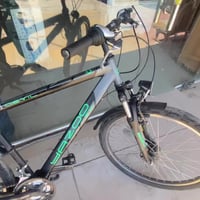 بايسكل ياباني نضيف ماخذة 200 اريدة 100 ابو الحساس لايت وبك لايت وزنة خ...