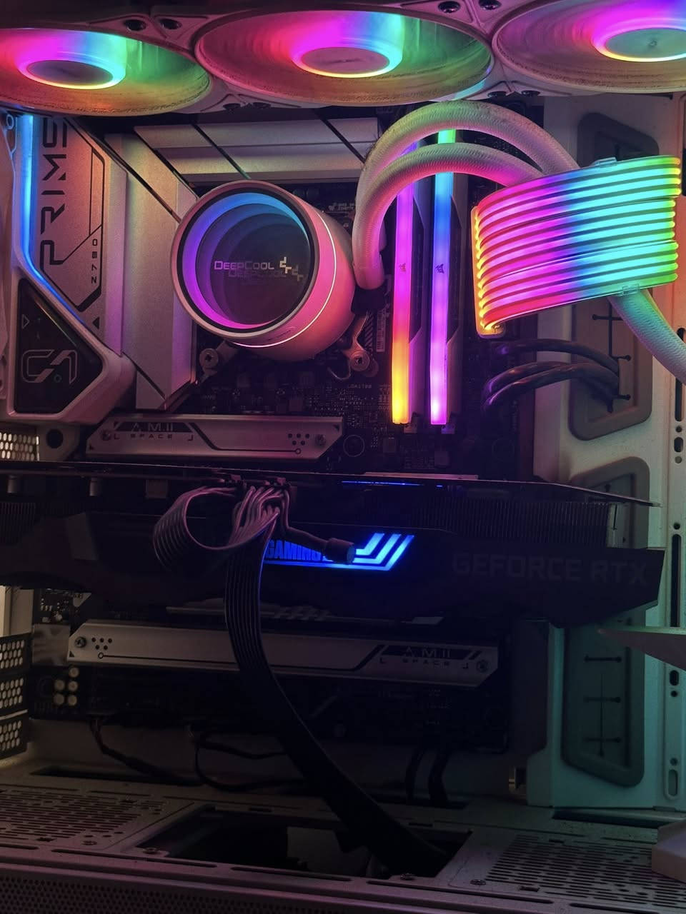 للبيع قيم واخذها
RTX 3070TI ZOTAC
INTEL 17 12700
Z790 ASUS PRIME
CORSAIR DDR5 32GB 5200
850W AORUS GOLDLEXAR NM620 2TB
nm620 1tb lexar
LEXAR NM620 2TB
COOLER DEEPCOOL LS720
LIAN LI MESH I!!
LIAN LI STREMPLUS
TWISTED STAND TM- 26-C018UP

ASUS VG27AQ1A 27 2K IPS 170HZ


**إذا كنت صاحب هذا الإعلان وتريد حذفه لأي سبب، رجاءا أرسل رسالة إلى الدعم الفني**