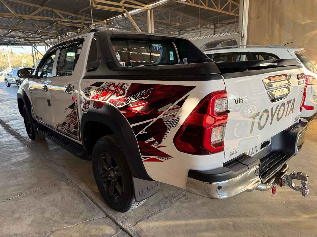 هايلوكس 2023 V6 TRD
ماشي 31 الف
رقم أربيل 
سياره فول
شركه ساز
سياره مكفول من ضربه وصبغ تاخذ شرط فحص
سعر 380& وبيها مجال
مكان كركوك
رقم موبايل ***********
