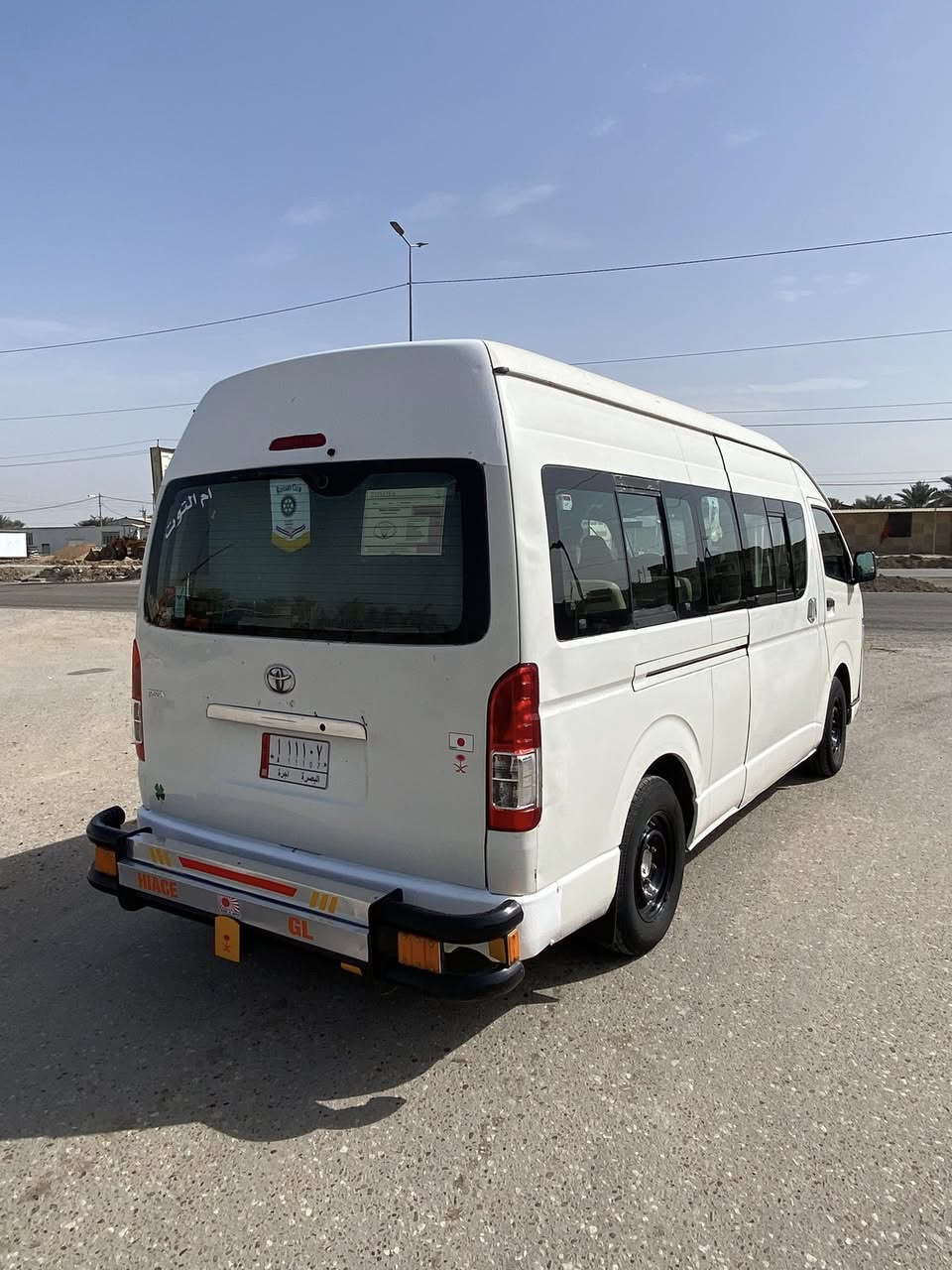 تيوتا هايسه ٢٠٠٧ للبيع فقط ✅
مكينه وكير واكسل مكفول ترايها ١٨٠ بشرط 
تخم تاير حداديه جديده تبريد جكساره 
رقم بصره انكليزي مشروع وطني تحويل مباشر مصفره وجاهزه 
درع جديد ودوشمه وشاشه كله جديد
السعر خاص للشراي 
المو شراي ليخابر رجاءاً 
مكاني بابل / المسيب 
ماراوس فقط بيع ✅
***********
