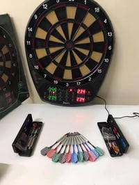 لعبة رمي الأسهم • حجم كبير • اسهم بلاستيك