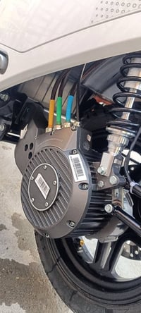 الوحش المحوري 5000w الدراجة زيرو صار اسبوع من مشتريها ومستخدمة يومين ف...