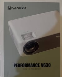 VANKYO V630 • دقة 1080P • شاشة ٣٠٠بوصة