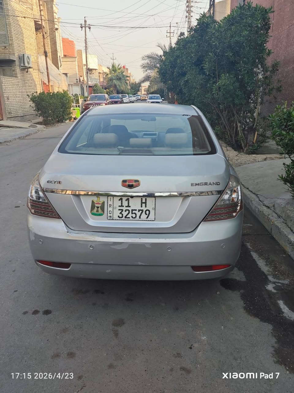 جيلي امكراند للبيع 2013 بيه جاملغ خلفي وربع الباب مصبوغات بحالة جيدة وباسمي مكاني البلديات السعر57 ورقة/***********
