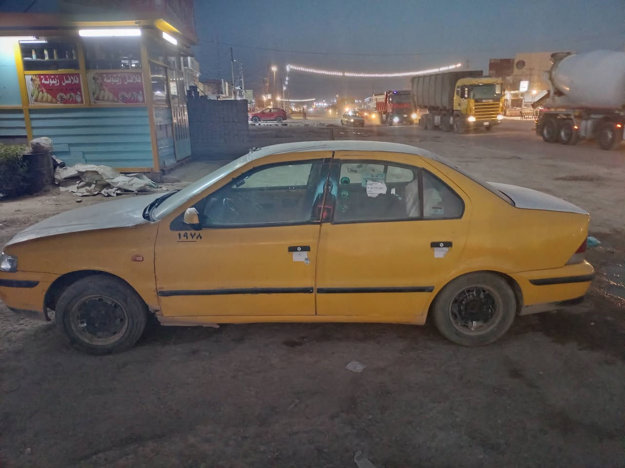 سمند البيع جاهزه الأخير عوزها فقط باتري مكانها بغداد ابيع بدون سنويه ضايعه اكررر بدون سنويه موديل 2009 سياره مكينه وكير خير من الله الستفسار ***********
