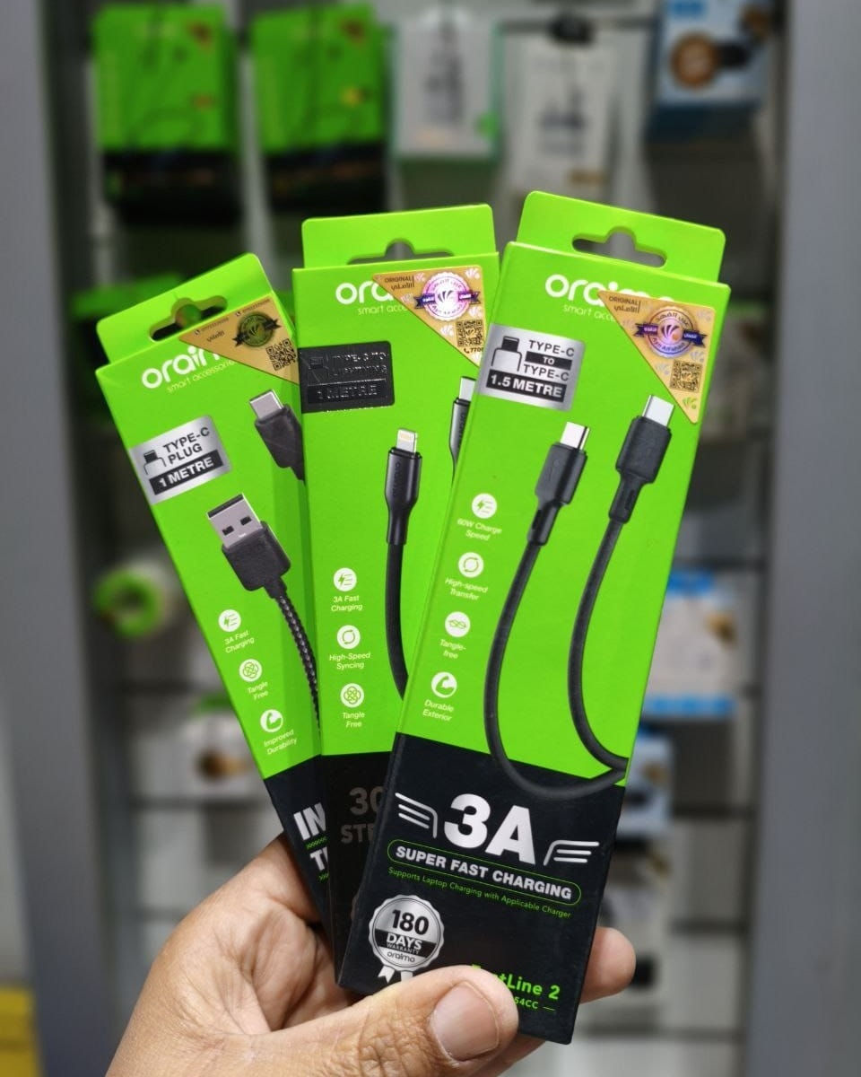 👇
كيبل Oraimo الأصلي
من الوكيل الحصري في العراق شركة عين الفهد
🔌 متوفر الآن في مكتب الخاقاني للموبايل
🎉 خصم 50% بمناسبة رأس السنة الميلادية
💰 السعر السابق: 5,000
🔥 السعر بعد الخصم: 2,500
📍 العنوان: ذي قار – سوق الشيوخ – مقابل نادي الشعراء
📞 للاستفسار: ***********
العرض لفترة محدودة – لا يفوّتكم 💥
#oraimo
