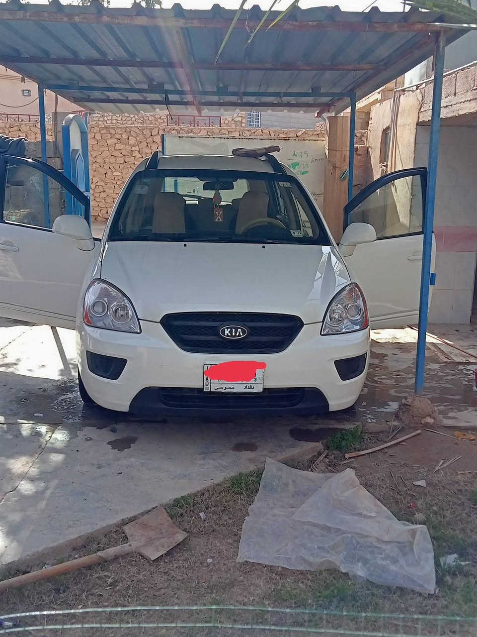 السلام عليكم:
اخوان سيارة للبيع: كيا -راندو2008

گير ومحرك مكفول

محرك 2400 امريكي

5راكب

رقم بغداد مشروع وطني 

السنوية ل28

بيها ضرر باب السايق وراشين الصفحة صبغ

السيارة جاهزة
زوج تايرات امامي  اليوم شديتهن 

السعر: بسبب الناس الماعندها شغل بس تكسر بحلال العالم

على الاتصال

***********.الشراي يتصل ويتدلل
