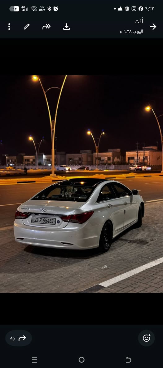 سوناتا كص جنطه غاز فول مواصفات فتحة بانوراما تدفئة بلكشنات تبريد تدفئة شغالة محرك كير  متومه رقم اربيل انكليزي داخل اسود جلد تحكم ستيرن شاشة حساس خلفي بيع او مراوس بكوري عالية سعرها ٥٣بي مجال ***********وتساب ***********
