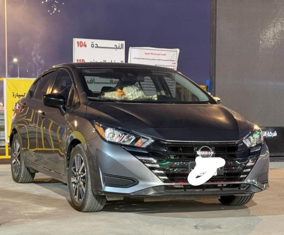 نيسان فيرسا ٢٠٢٤
حره بدون رقم (فحص مؤقت)

محرك ١٦٠٠ (امريكي)

سياره ماشيه ٧ الف

حادث قبق صندوق وشوي من الجاملغ الخلفي 

بصره/الامن الداخلي
السعر/ ١٢٤ وبيه مجال بسيط

***********
