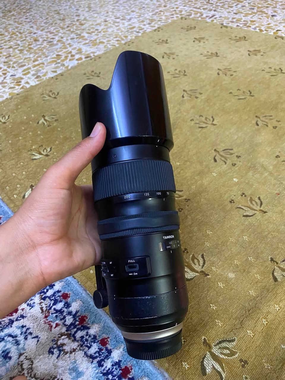 سلام عليكم
زوم 70 _200 تامرون اصدار الثاني نضافه 95% مثل ماموضح بالصوره مكاني موصل عندي توصيل جميع محافظات التواصل مراسله الصفحه او اتصال ***********
