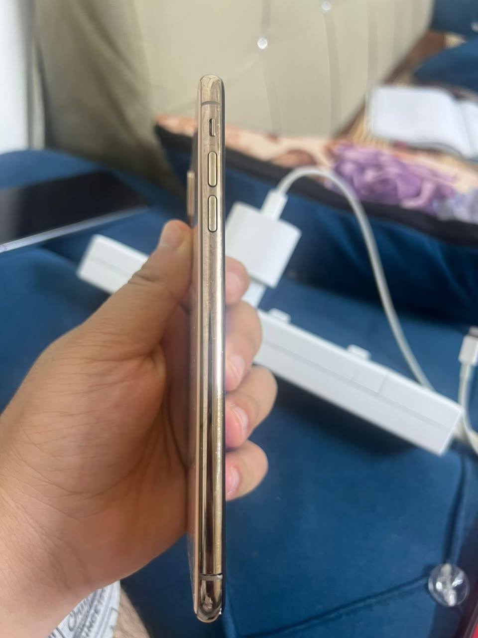 سلام عليكم
ايفون Xs max
للبيع
القطع المستبدله:شاشه اصليه،بطاريه
فيس ايدي لا يعمل.
السعر 160وبي مجال للطيبين
*********** واتساب
