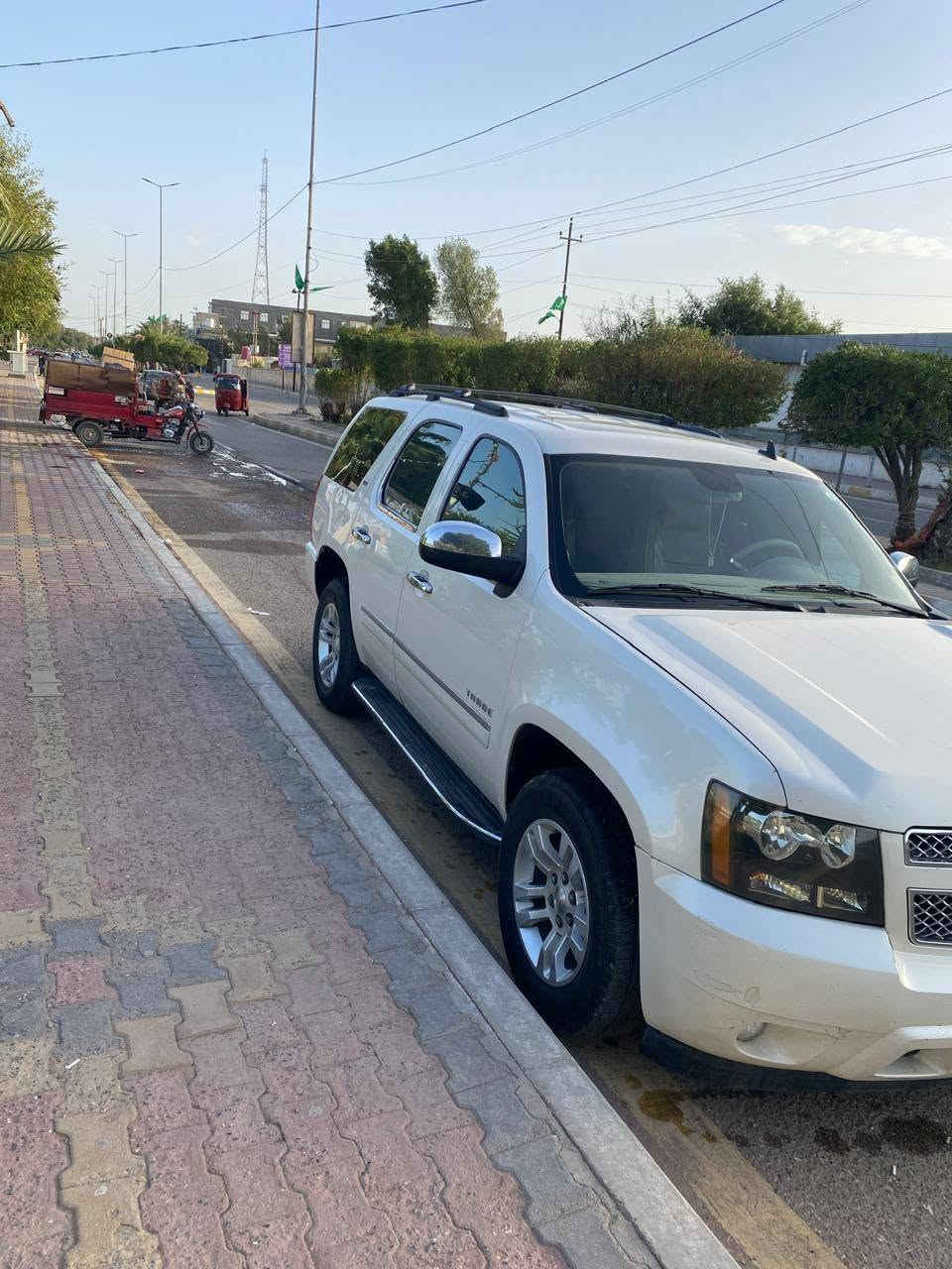 للبيع او للمراوس حسب قناعه تاهو ltz موديل ١٣ فول سياره للاخير رقم بغداد تحول ثاني يوم سياره طبلات اماميه بيه قطعتين صبغ جاملغ كدام وجاملغ خلفي محرك ٥٣٠٠ سعر ٢٤٠ /***********
