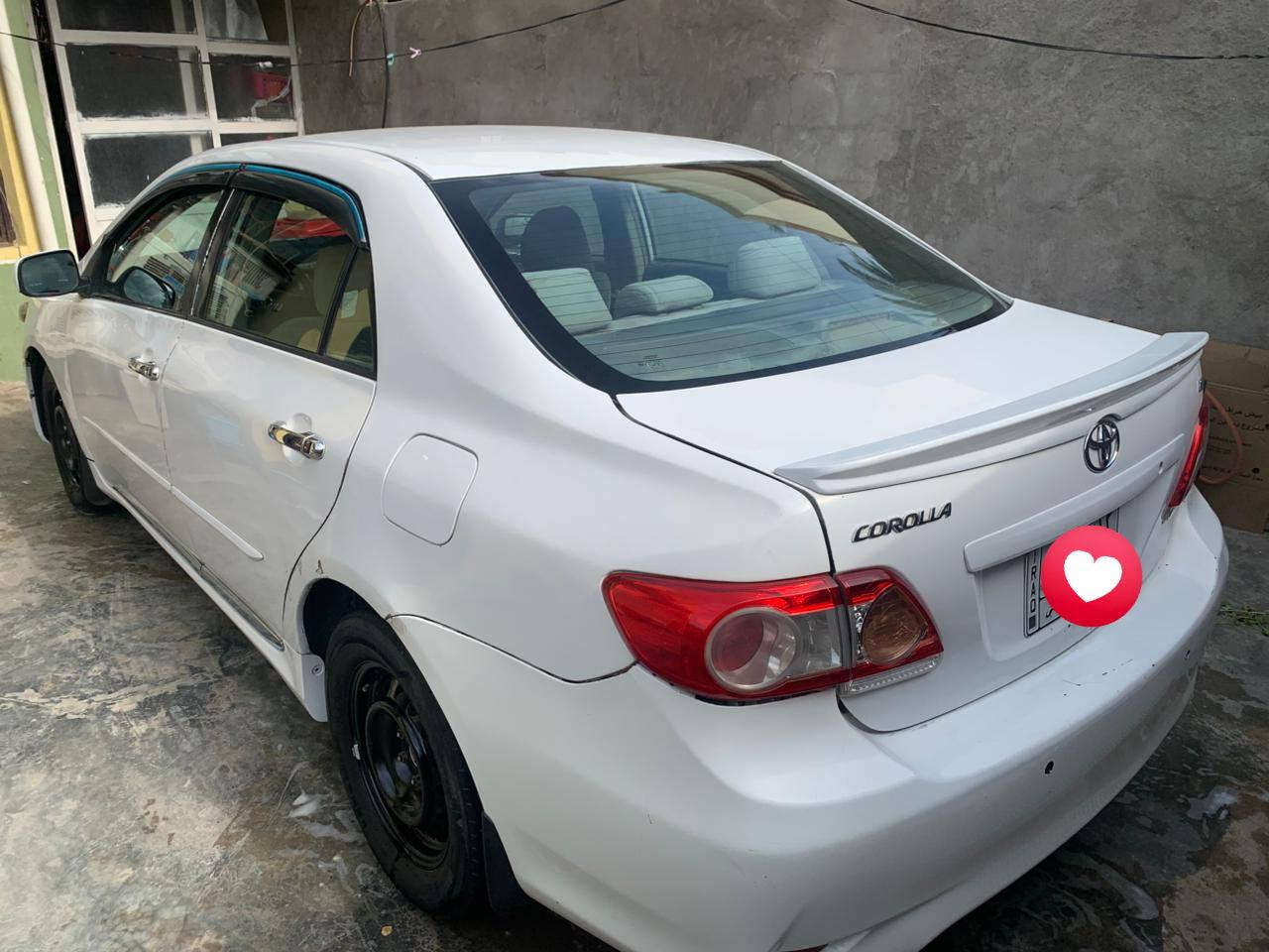 سلام عليكم ورحمة الله وبركاته
للبيع او مراوس 
كورلا ٢٠٠٨ محدث ١٣ خليجي
مكينه ١٦٠٠ ابيض خير من الله
كير وصدر كفاله
شاشه وكامره خلفيه 
تبريد شغال عوزه بس كهربائيات
تخم ويل جديد تايرت زينه 
ما بيه نقص
قاعده فيتبم جديده 
صبغ حزام تكم قماره كفاله
بيه ضرر بل جاملغ الامامي كلشي موضح بل صور
وبيه طخه بسيطه بهلال الجاملغ الخلفي موضح بل صور
رقم بغداد شرط تحويل مباشر
مكاني ديالى الخالص ناحيه السلام
رقم هاتف *********** او خاص
سعر سياره ٨٥ وبيه مجال للشراي
