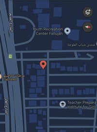 الفلوجة حي المعلمين • ٦٠٠م • واجهة ٢٠م
