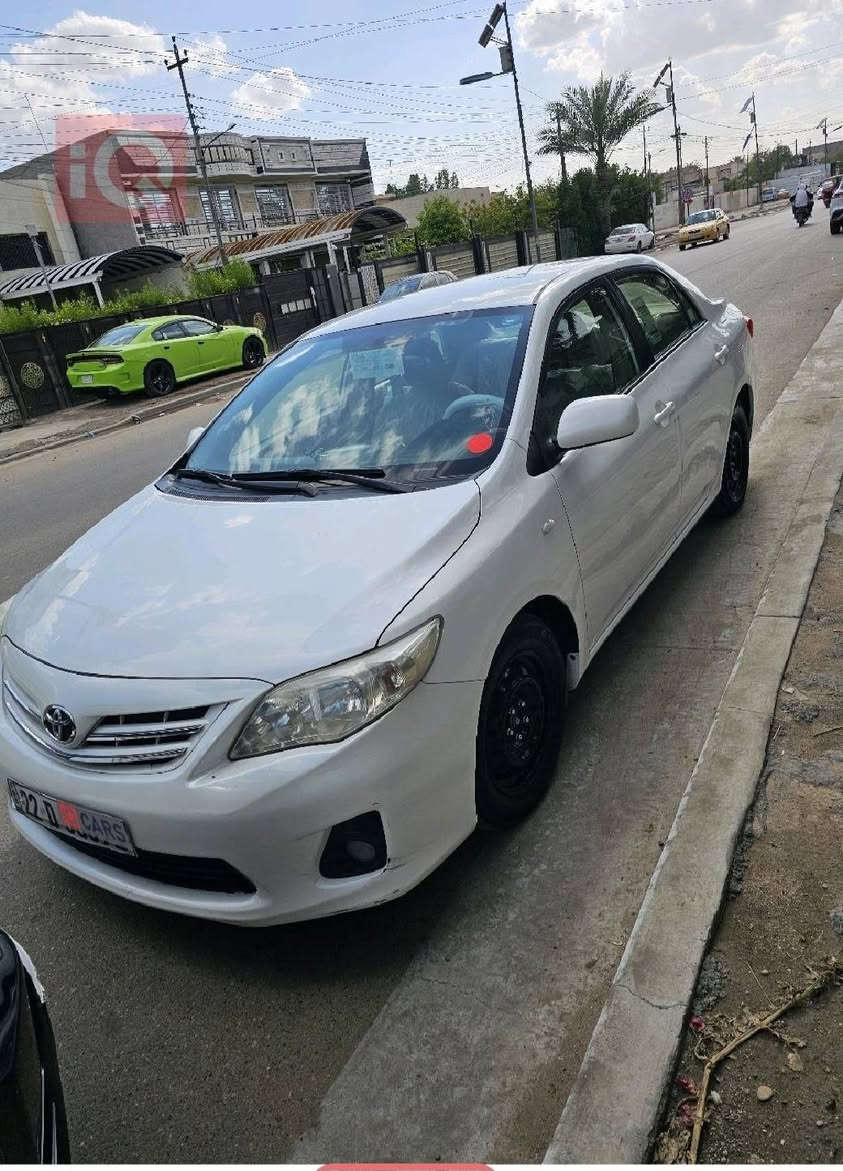 كورلا 2013
خليجي مكفوله 
ماشي 166 الف 
رقم اربيل بسمي 
مكاني بغداد 
سياره جديده احلى
الاستفسار ***********
