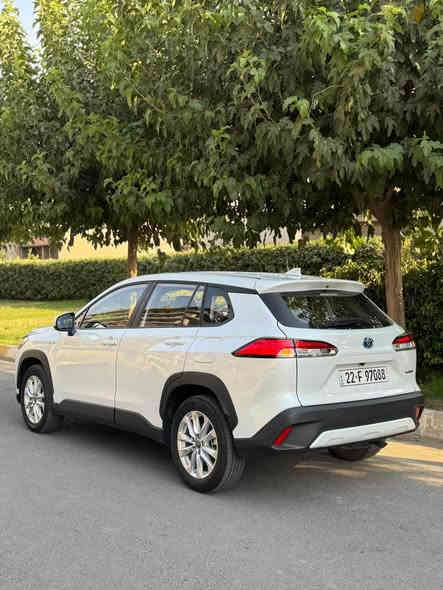 toyota corolla croos hybrid 202  
کرۆلا کرۆس هایبرید 2024

تجميع صيني
 لێدان و سبوغ هیچی نییە 
سەنەوی و ڕەقەمی نوێیە و بە ناوی خۆمە 
36 هەزار کیلۆمەتر ڕۆیشتوە 
سێ مۆدە -سلایتە -خەتی جادەیە -تەحدید سورعەیە- زۆر مواسەفاتی تری هەیە 
نرخ :185 گەلا 
***********
*********** شقلاوة
