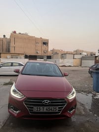 اكسنت2019خليجي للبيع بغداد محرك 1600  قطعتين تبريد   فتحة سقف  اشاير ب...