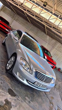 مارسيدس s350 موديل ٢٠٠٨ وكاله باكجر لون سلفر مكفول من الصبغ والتبديل ر...