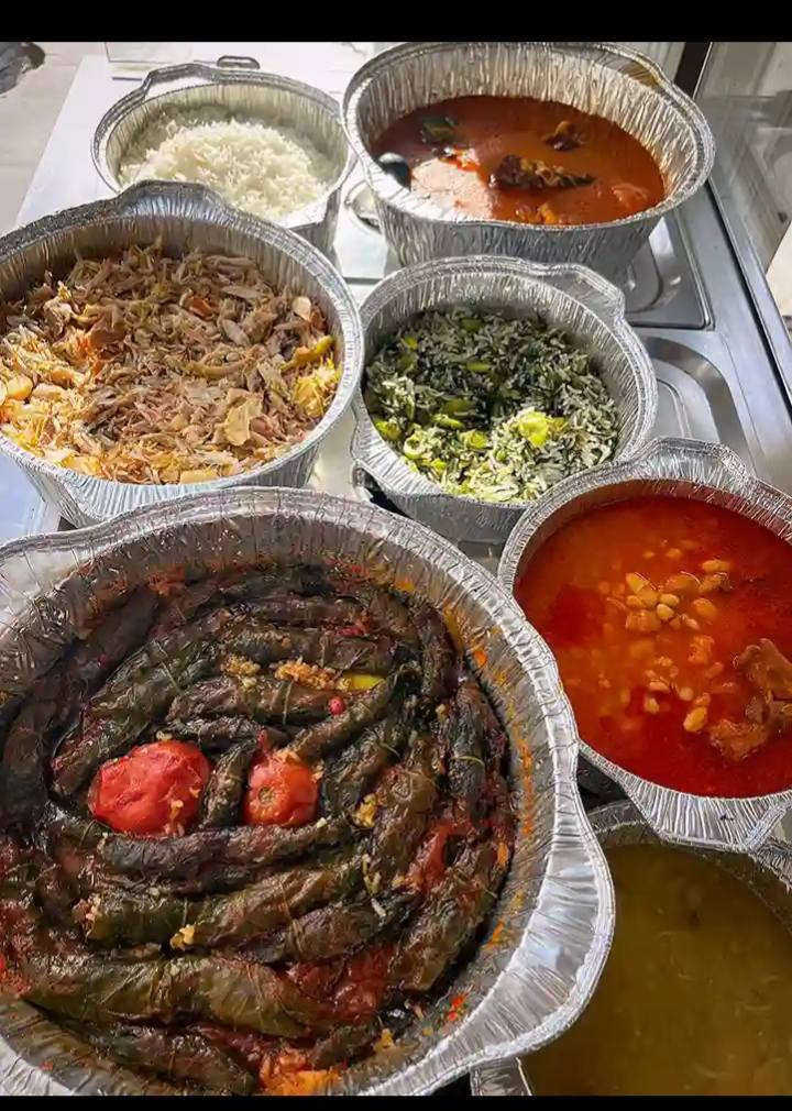 السلام عليكم  طبخ بيت درجه اولى غداء وعشاء الحجز قبل ساعه ونص يوصلكم حاره ومستوى
كدر دوالمه زغير ١٠وسط ١٥وكو والعالي ٢٥
الحم وتمن ٣٠دجاج وتمن ٢٠
برياني الحم ٢٥ودجاج ٢٠
مقلوبه الحم ٢٥ودجاج ٢٠
تمن ومركه ١٢ا
كبه برغل الفين وربع كبه تمن الف نص
سمك وتمن احمر حسب نوعيه سمك
الحجز والستفسار الخاص مفتوح عنوان طريق المطار يوجد خدمه توصيل داخل الصويره جاهزين الجميع مناسبات كبيرة


**إذا كنت صاحب هذا الإعلان وتريد حذفه لأي سبب، رجاءا أرسل رسالة إلى الدعم الفني**