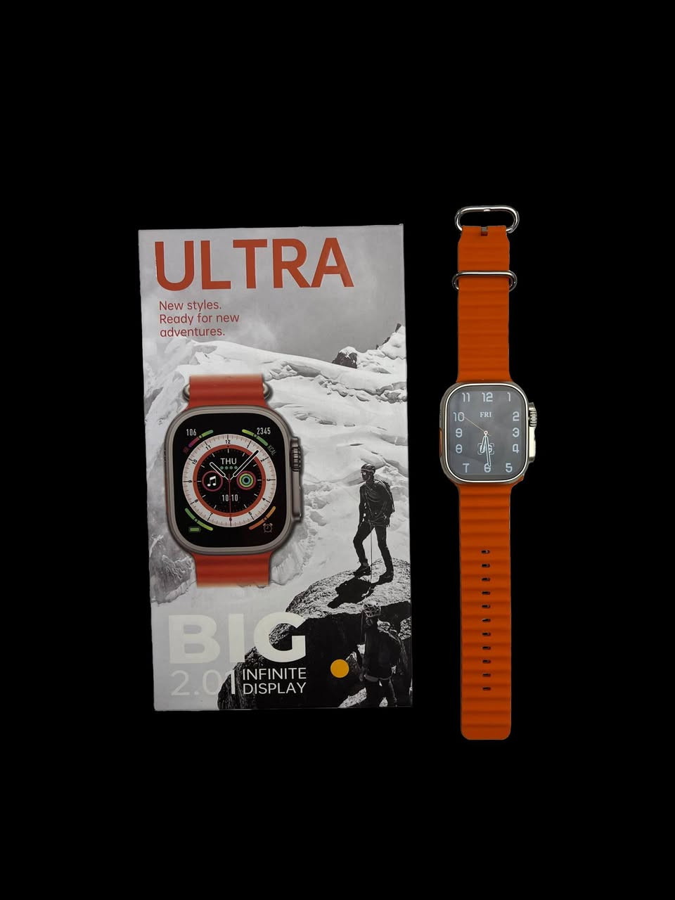 :
ساعة الترا الجديدة كلياً وصلت! شكل فخم ومواصفات تغنيك عن الموبايل:
✅ شاشة Full HD كبيرة وواضحة جداً.
✅ تدعم إجراء واستقبال المكالمات بوضوح.
✅ تستلم كل إشعارات البرامج (واتساب، فيسبوك، انستغرام).
✅ قياس دقات القلب، ضغط الدم، والخطوات الرياضية.
✅ خلفيات تجنن وتكدر تحط صورتك الشخصية خلفية.
✅ تعمل مع جميع أجهزة الاندرويد والايفون.
​💰 السعر: 35,000 دينار فقط!
🚚 توصيل متوفر لكافة المحافظات (لباب البيت).
​للحجز: دز رسالة بيها (الاسم، العنوان، ورقم التلفون) وأبشر بالخير!


**إذا كنت صاحب هذا الإعلان وتريد حذفه لأي سبب، رجاءا أرسل رسالة إلى الدعم الفني**