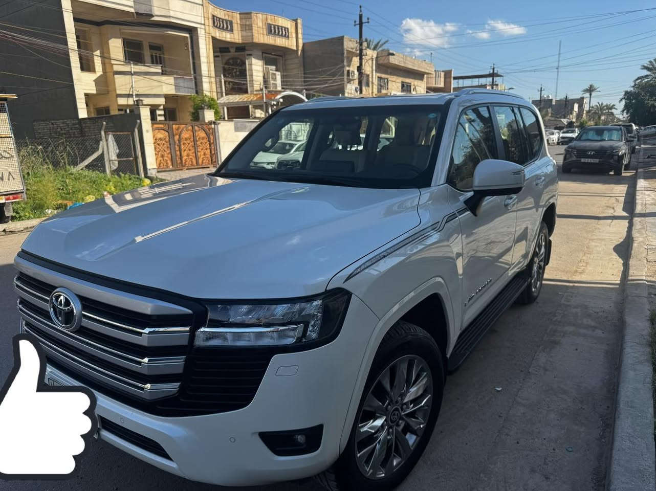 بسم الله الرحمن الرحيم 

تيوتا لاندكروز البيع رقم بغداد بسمي تحويل مباشر 

ماشيه ٩ الف 
للبيع لاندكروز موديل ٢٠٢٣  مكفولة كفالة عامة من كلشي 6سلندر 4000تنفس طبيعي 
مواصفات  
‏جكسر
فتحة سقف
كراسي جلد 
كراسي كهرباء 
كراسي تدفئة 
كراسي تبريد 
3 قطع تبريد 
نضام SPORT
نضام OTOhol
نضام صعود الجبال 

نضام المنحدرات
داخل جلد بيجي 

حساسات أمامية
حساسات خلفيه
سياره زيرو اخذتها 

مكان السيارة بغداد

السعر  ٦٩ الف لاتصال ***********
