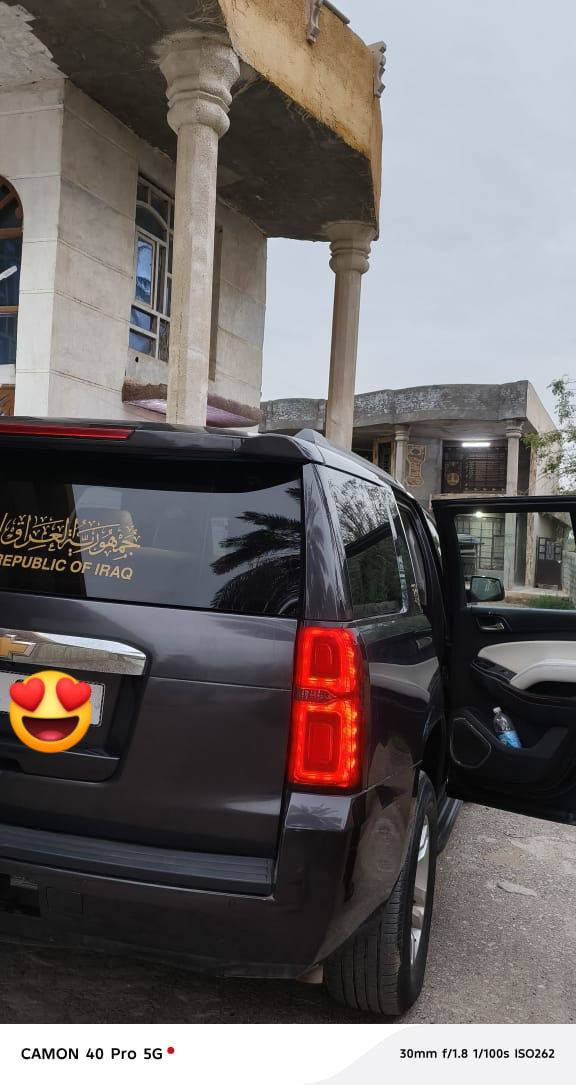 السلام عليكم 🪬

تاهو موديل 2018🪬
 
فول موصفات 🪬

كشنات جلد كهرباء 🪬

فتح سقف 🪬

تحكم ستيرن 🪬

شاشه 🪬

سياره تخبل 🪬

رقم بغداد مميز 🪬

مكاني بغداد 🤍 سعرر 270 بيه مجال الطيبين 
***********
